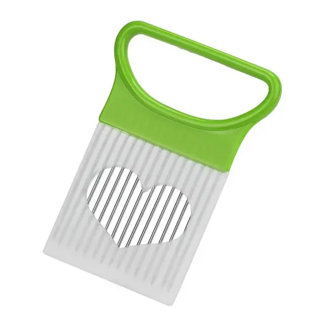 Onion & Tomato Slicer Guide With Steel Prong Holder