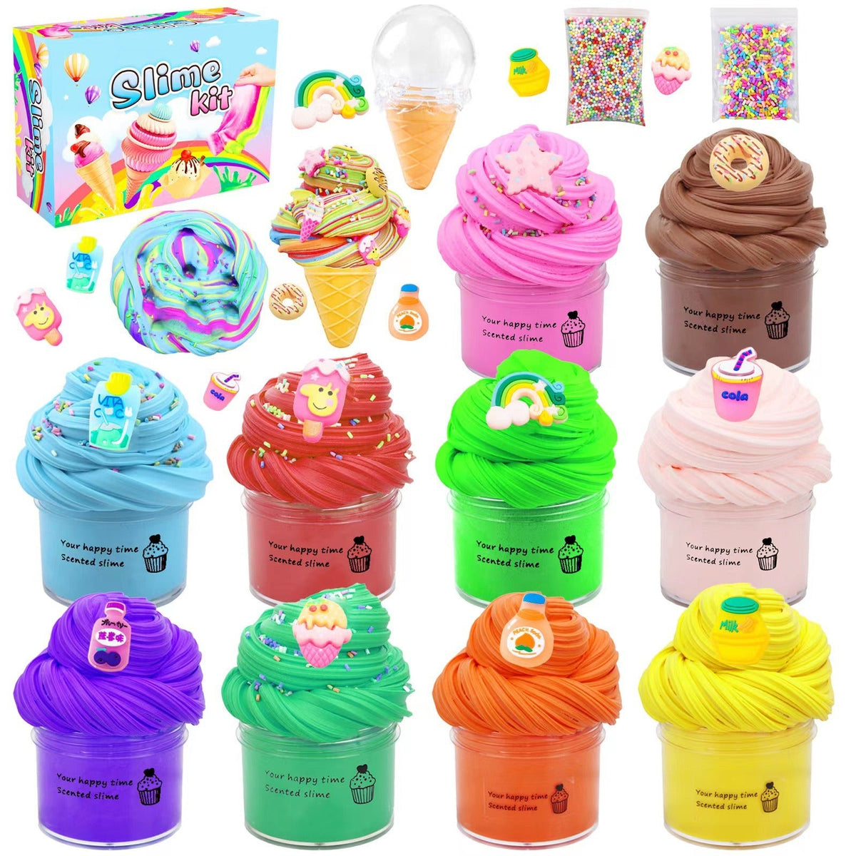 Slime Kit for Sensory Play, Creative Fun & Birthday Gifts