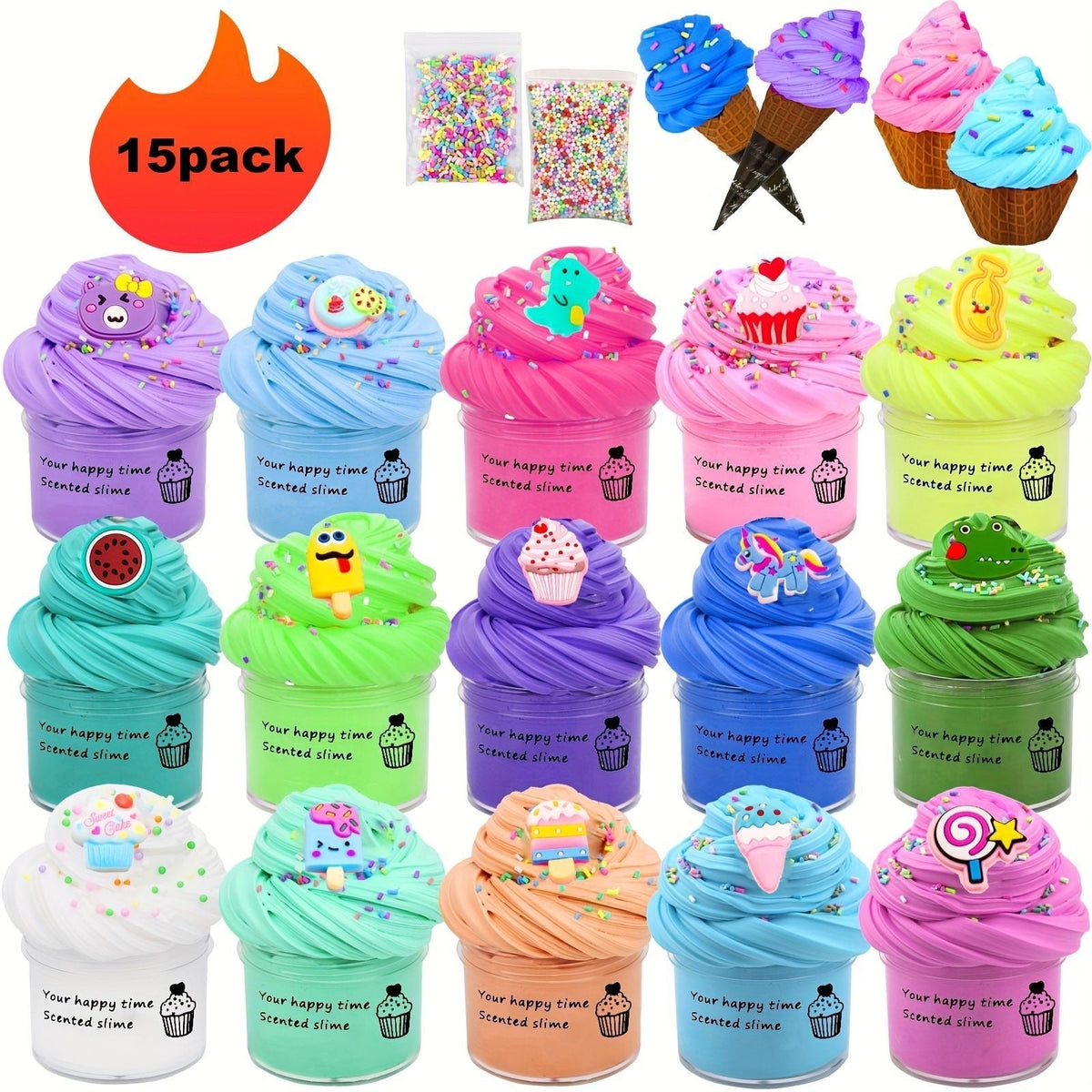 Slime Kit for Sensory Play, Creative Fun & Birthday Gifts