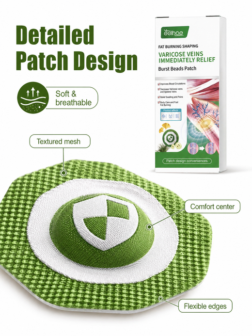 Slimming Vein Patch — Immediate Relief from Varicose Veins