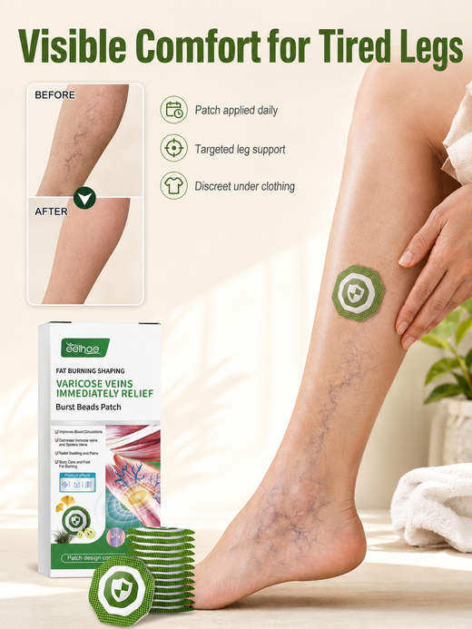 Slimming Vein Patch — Immediate Relief from Varicose Veins