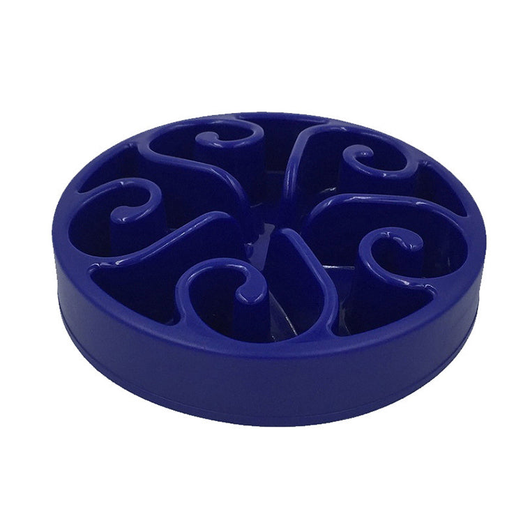 Slow Feed Dog Bowl with Maze Ridges for Fast Eaters