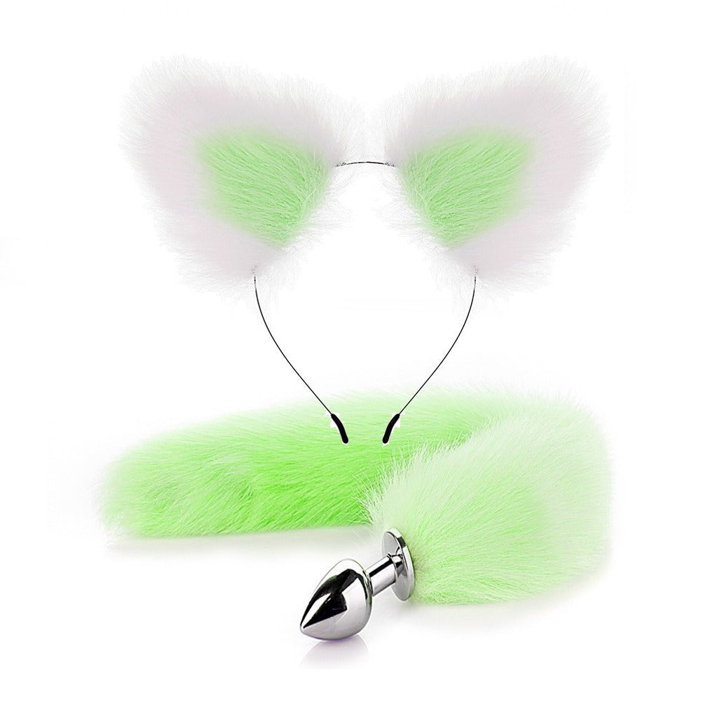 Fox Tail Plug Set for Coordinated Cosplay Styling