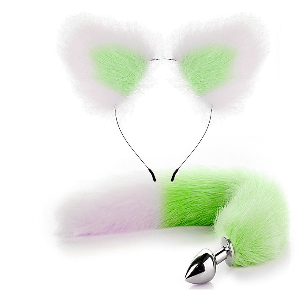 Fox Tail Plug Set for Coordinated Cosplay Styling