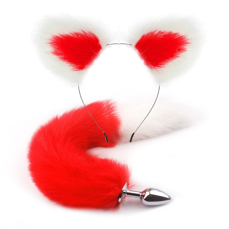 Fox Tail Plug Set for Coordinated Cosplay Styling