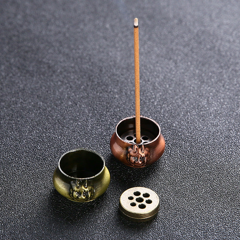 Small Animal Incense Burner & Decorative Ash Catcher