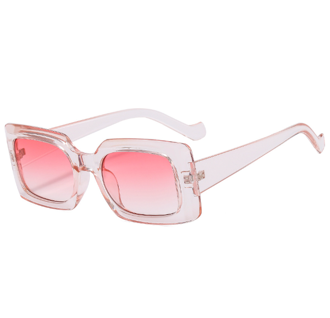 UV-Resistant Rectangular Sunglasses for Everyday Style