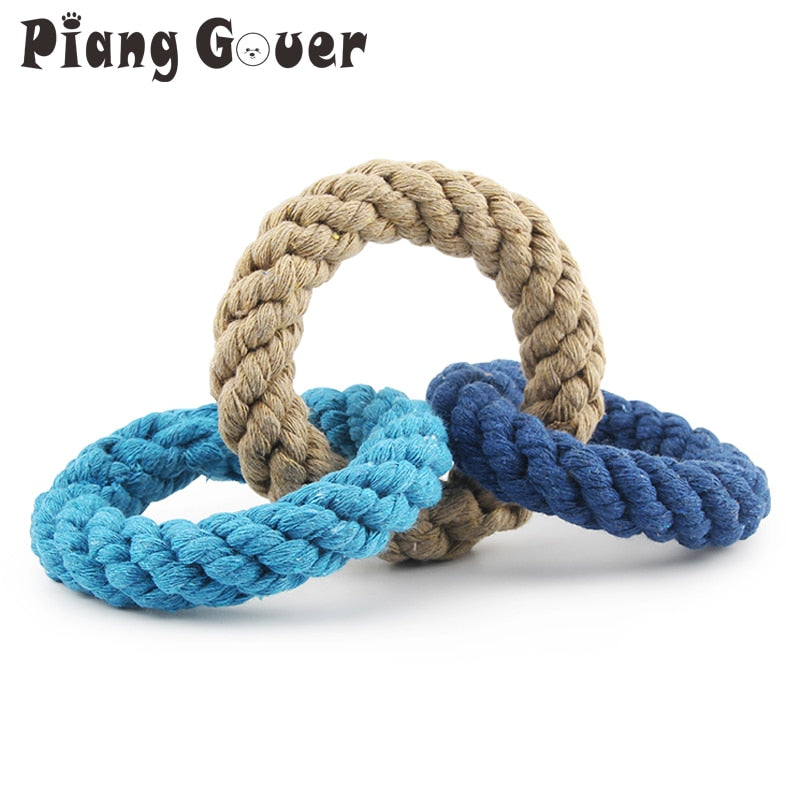 Small Dog Rope Toy for Tug, Chew & Interactive Play