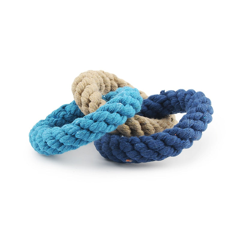 Small Dog Rope Toy for Tug, Chew & Interactive Play