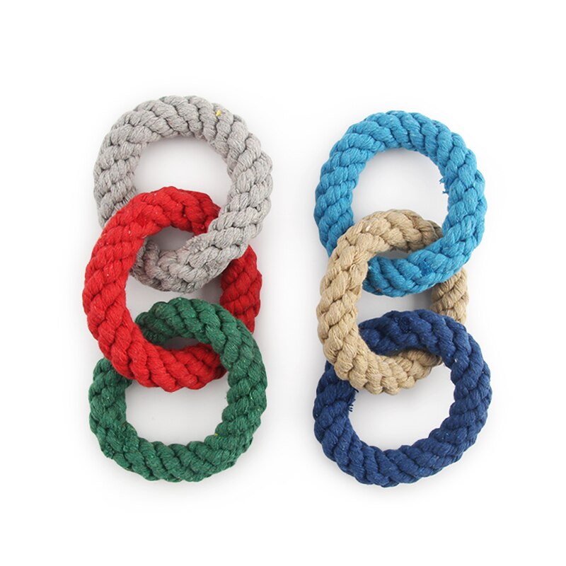 Small Dog Rope Toy for Tug, Chew & Interactive Play