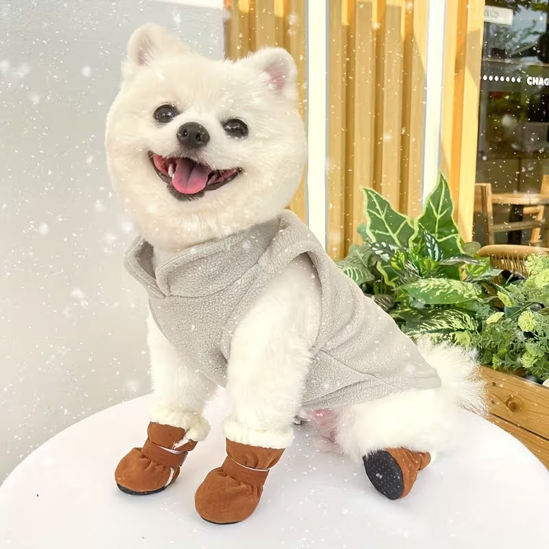 Small Dog Winter Boots for Warm, Sure-Footed Walks