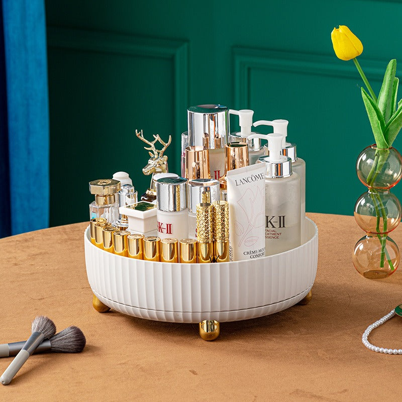 Rotating Storage Tray for Easy Countertop Organization