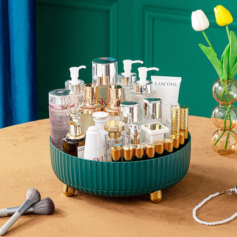 Rotating Storage Tray for Easy Countertop Organization