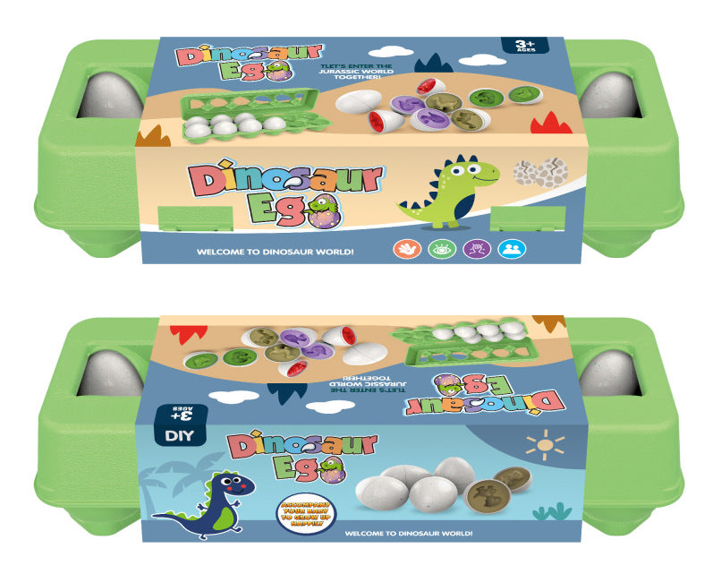 Egg Matching Puzzle Toy for Preschool Learning Play