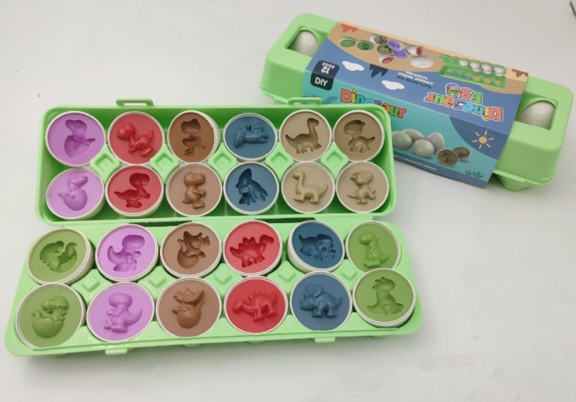 Egg Matching Puzzle Toy for Preschool Learning Play