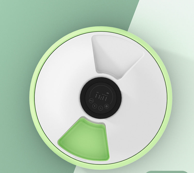 Automatic Pet Feeder: Six Scheduled Meals Every Day