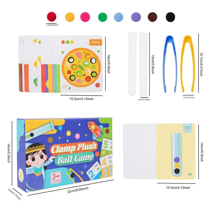 Children's Sorting Board Game for Early Learning Skills