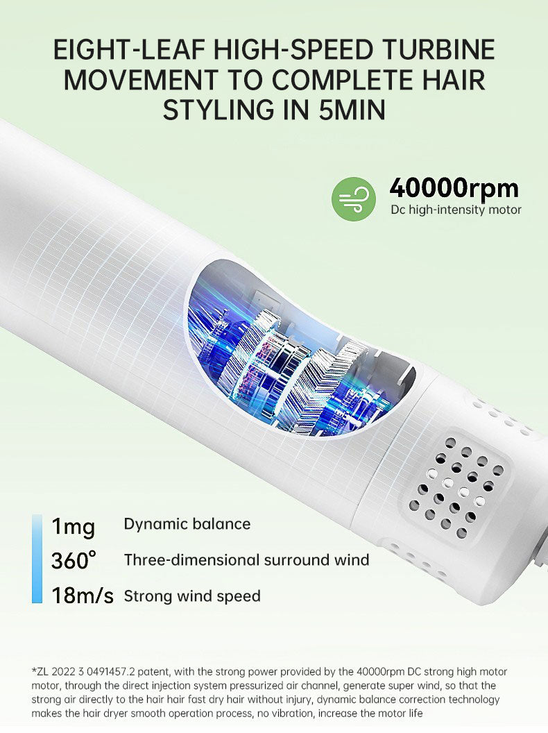Smart Pet Hair Dryer Brush for Fluffy, Tangle-Free Coats