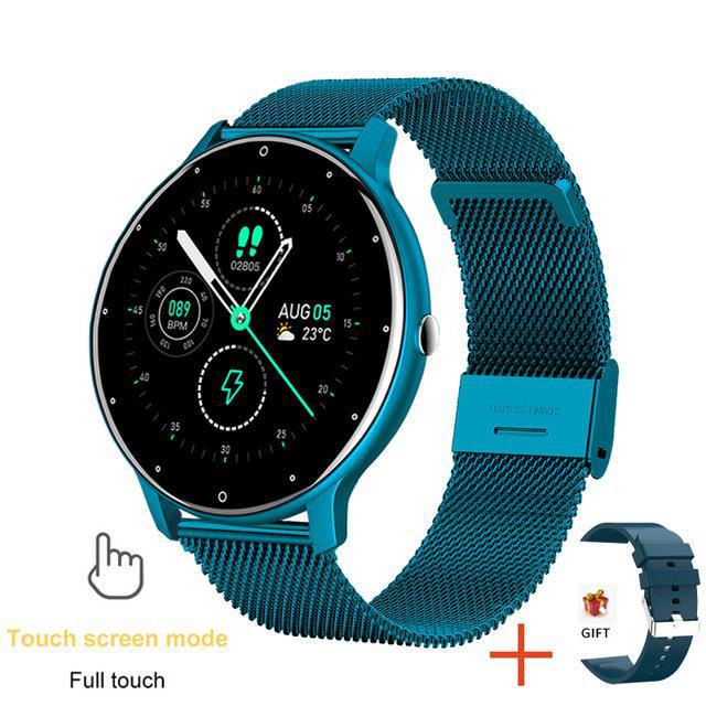 Round Smart Watch with Heart Rate and Sleep Tracking