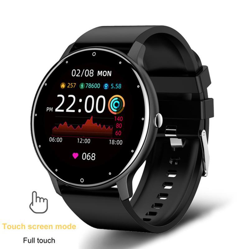 Round Smart Watch with Heart Rate and Sleep Tracking