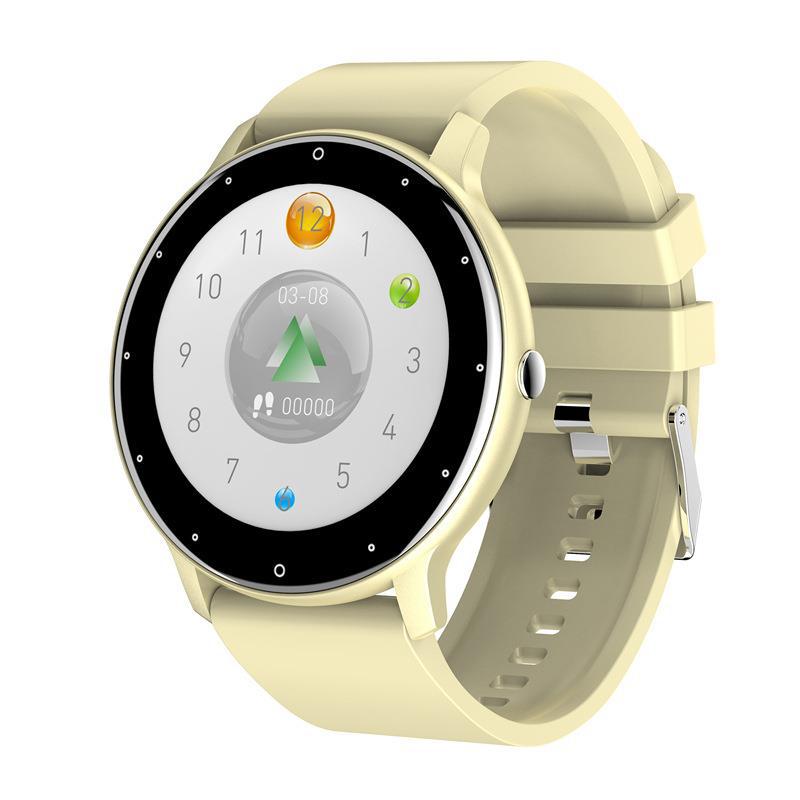 Round Smart Watch with Heart Rate and Sleep Tracking