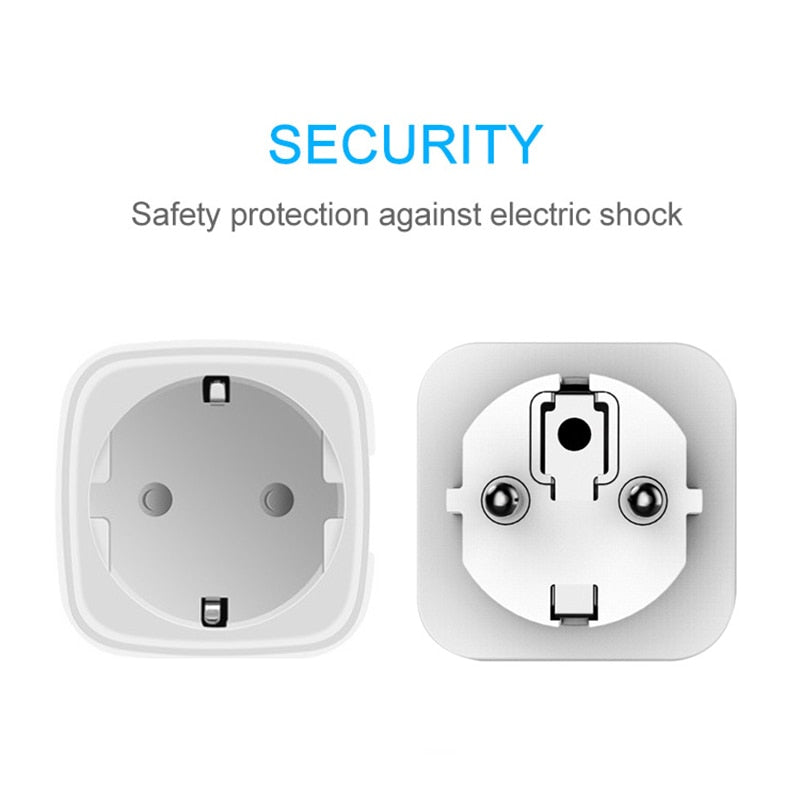 Smart WiFi Plug 16A: Voice & App Control for Alexa