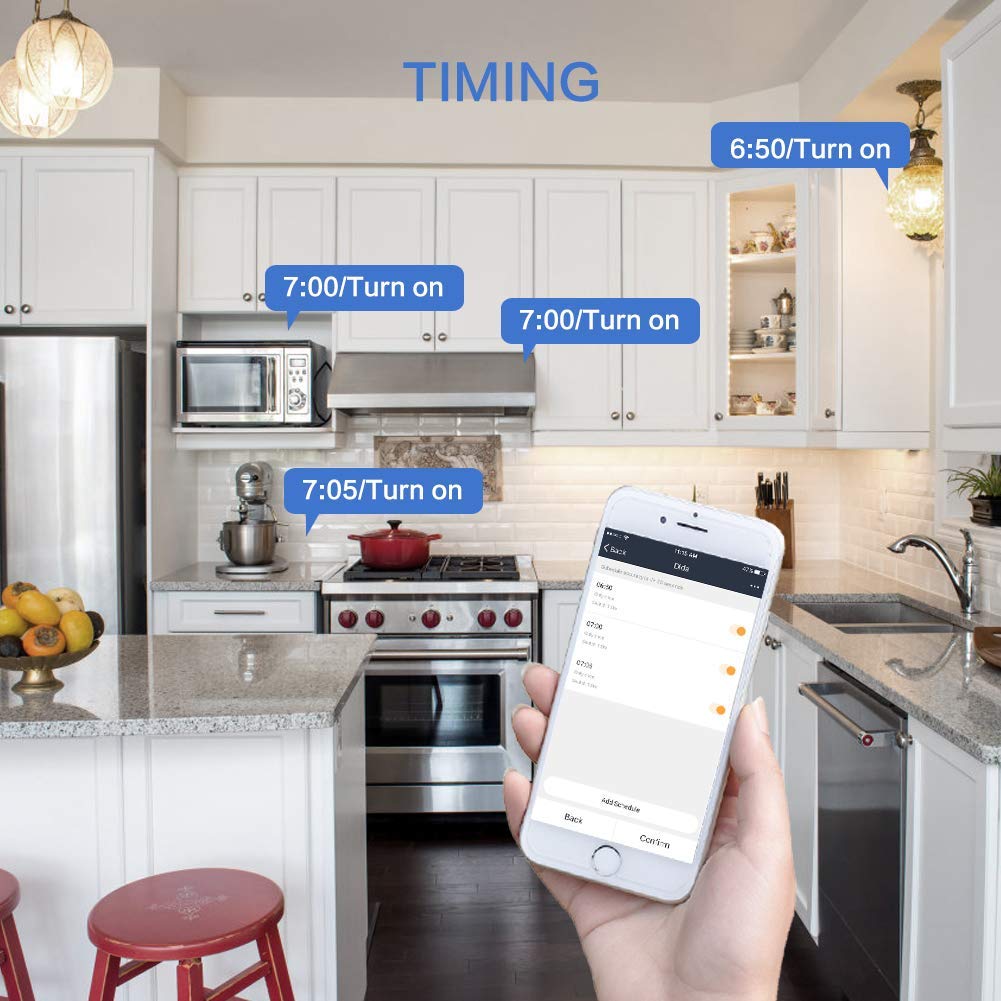 Smart WiFi Plug 16A: Voice & App Control for Alexa
