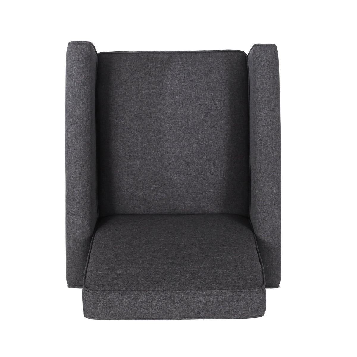 Push Back Recliner Chair for Small Spaces Charcoal
