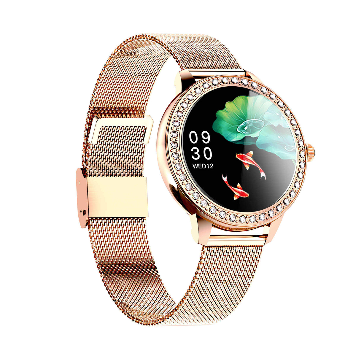 Women's Smart Watch: Blood Pressure & Fitness Tracking