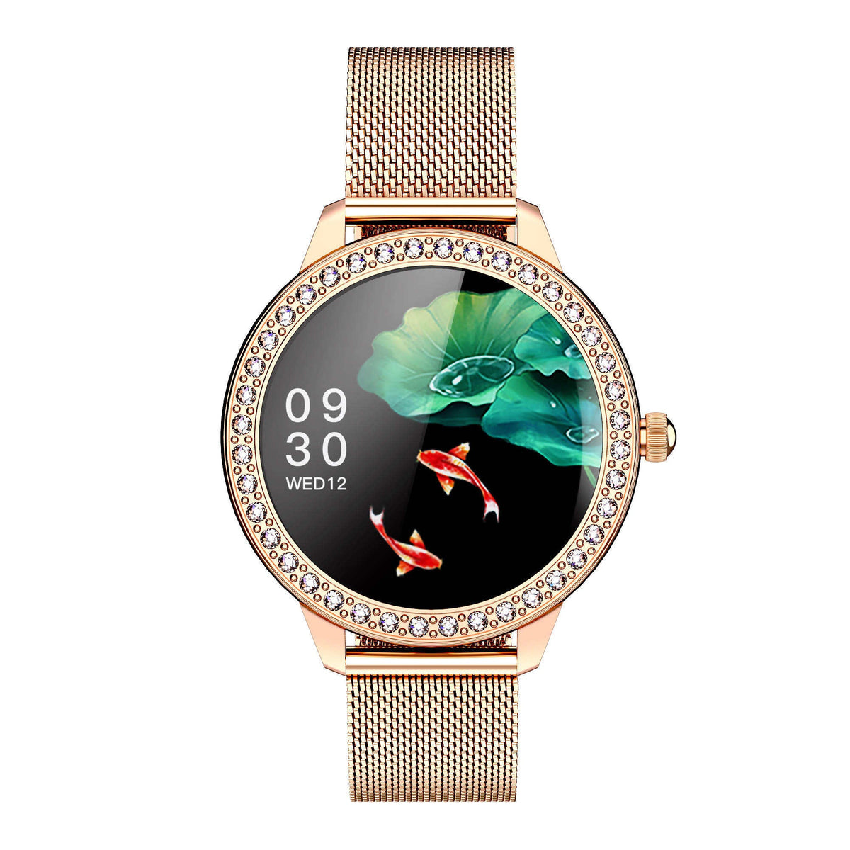 Women's Smart Watch: Blood Pressure & Fitness Tracking