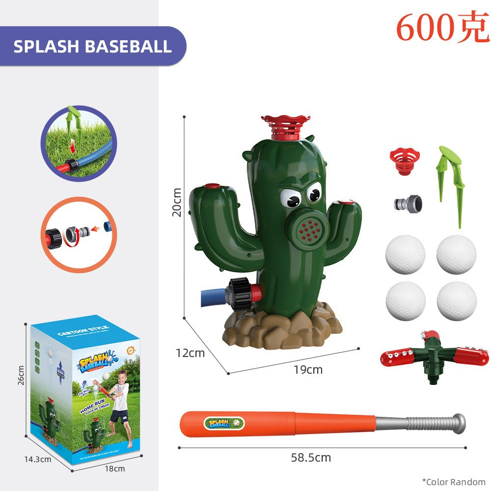 Snail Water Sprinkler Baseball Toy for Summer Fun