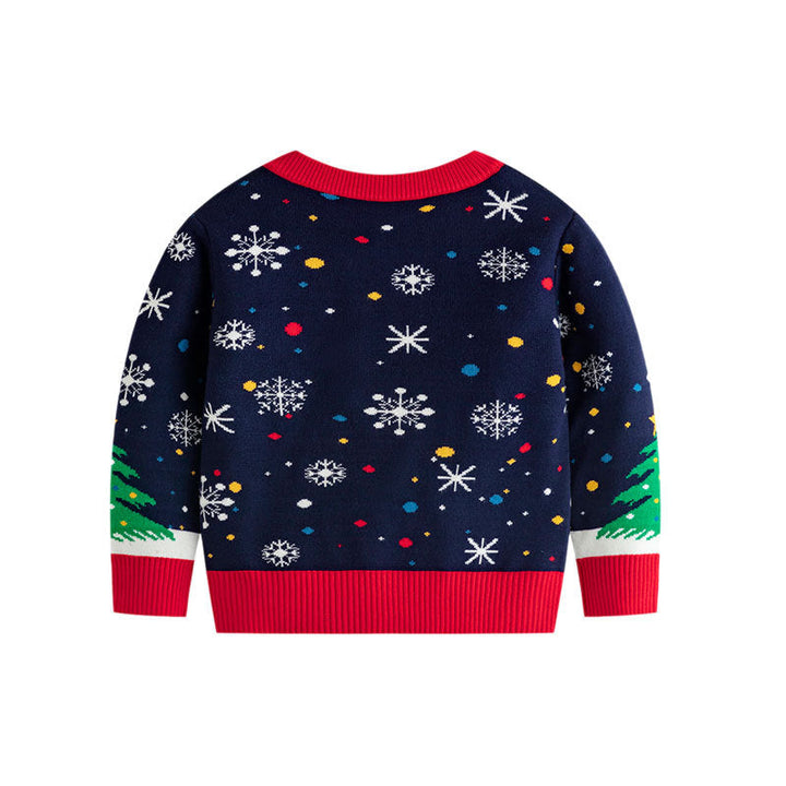 Snowflake Baby Sweater for Cheerful Winter Outfits