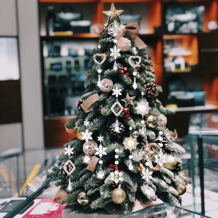 Crystal Christmas Ornaments for Elegant Sparkling Trees