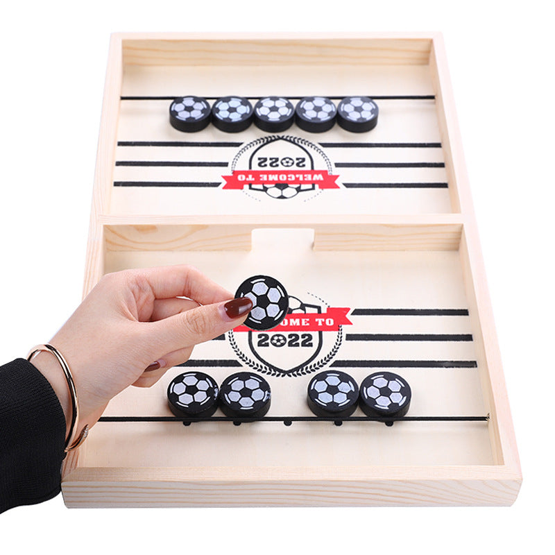 Tabletop Soccer Game for Screen-Free Family Competition