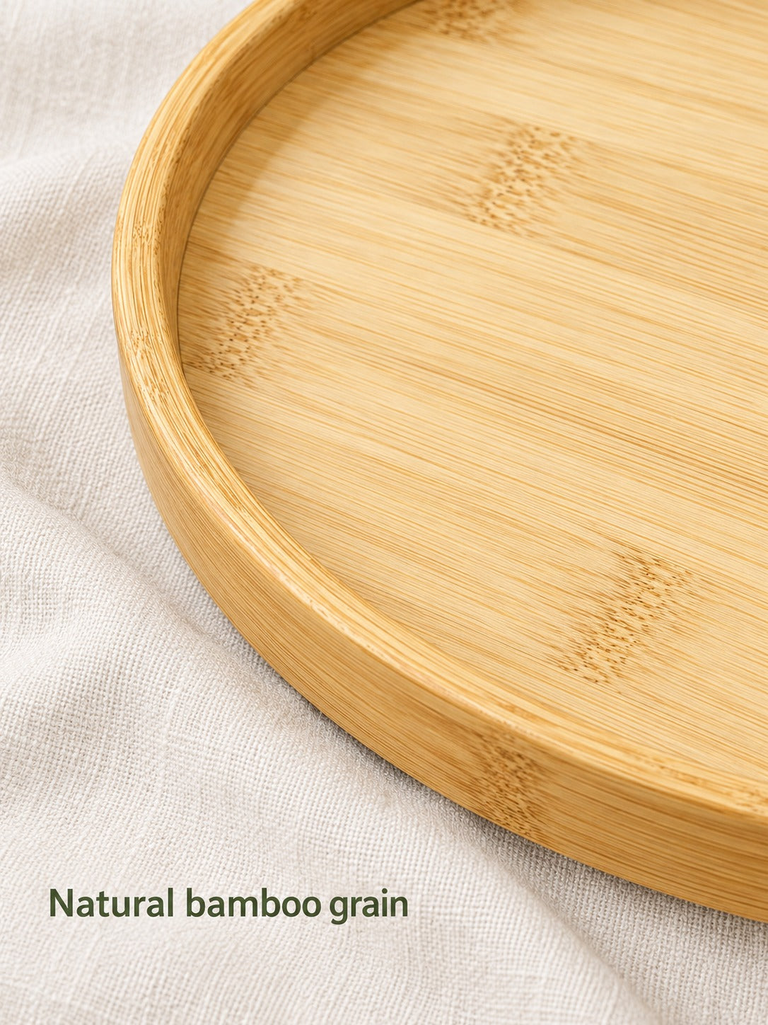 Sofa Armrest Tray: Clip-On Bamboo Snack Table