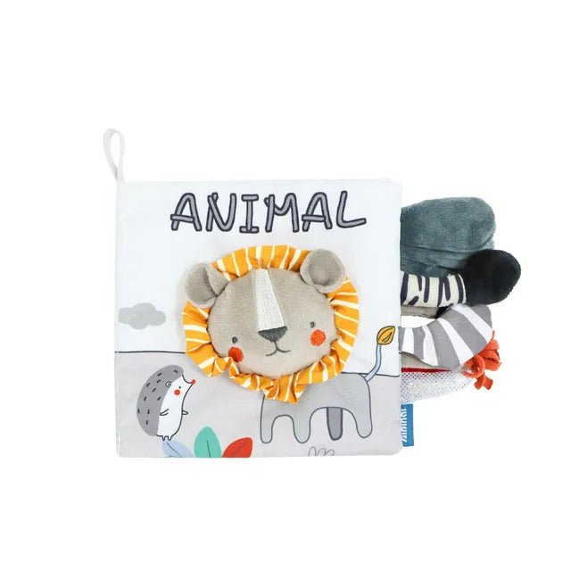 Soft Baby Cloth Book for High-Contrast Sensory Play