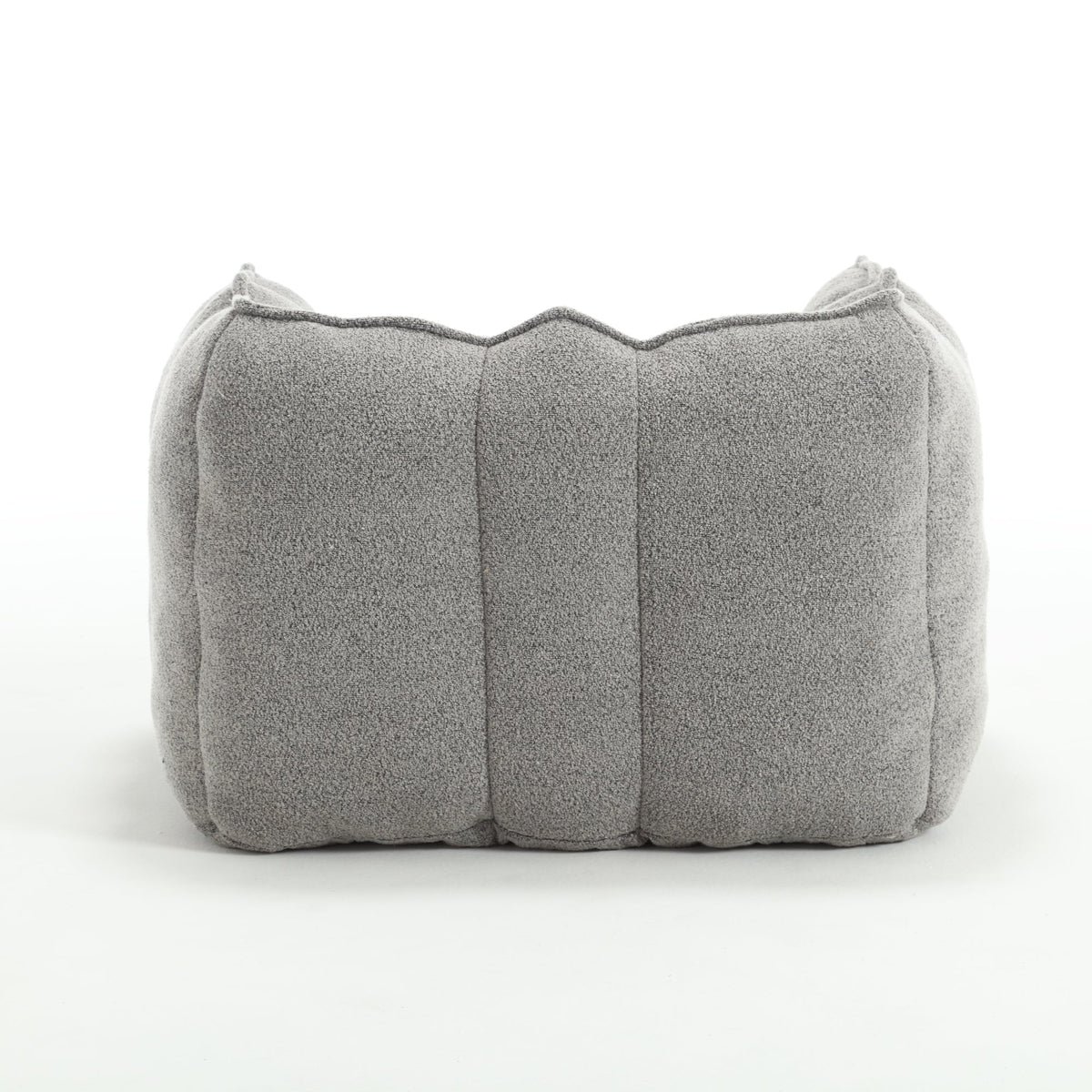 Foam Chip Bean Bag Chair with Footstool for Living Room