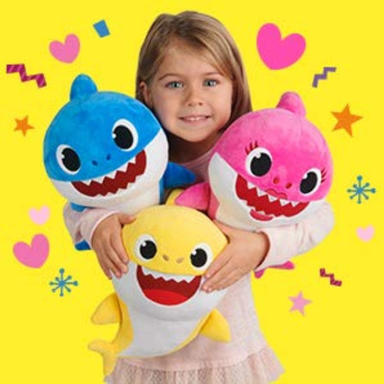 Musical Shark Plush Toy for Cuddly Playtime Gifts