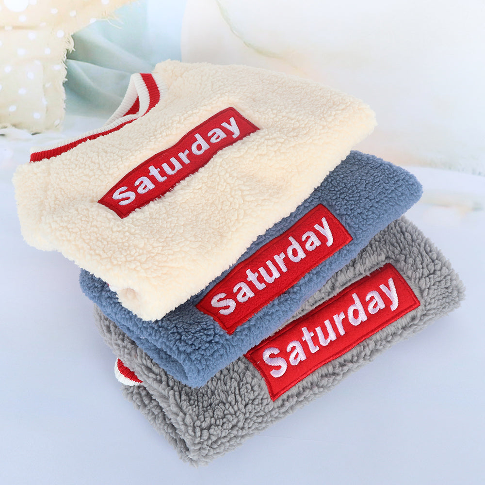 Dog Fleece Sweater for Cozy Everyday Walks & Warmth