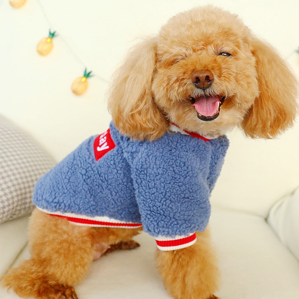 Dog Fleece Sweater for Cozy Everyday Walks & Warmth