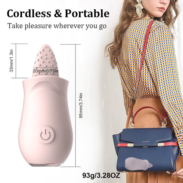 Mini Clitoral Vibrator with 10 Vibration Frequencies