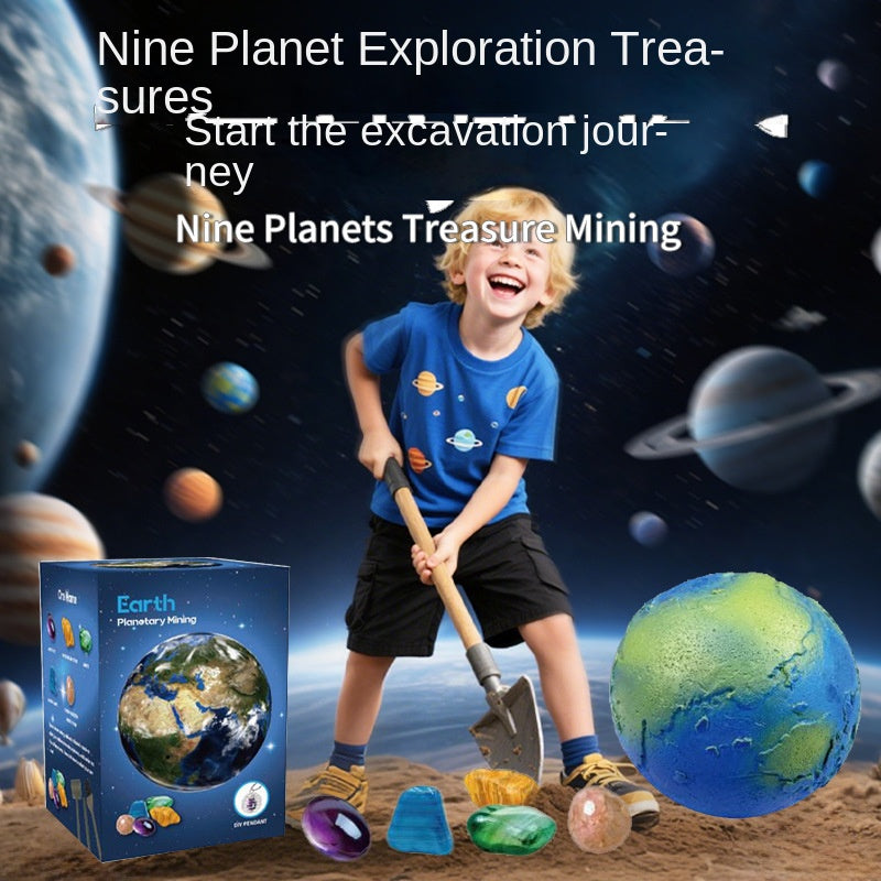 Solar System Excavation Toy: Gemstone Treasure Hunt