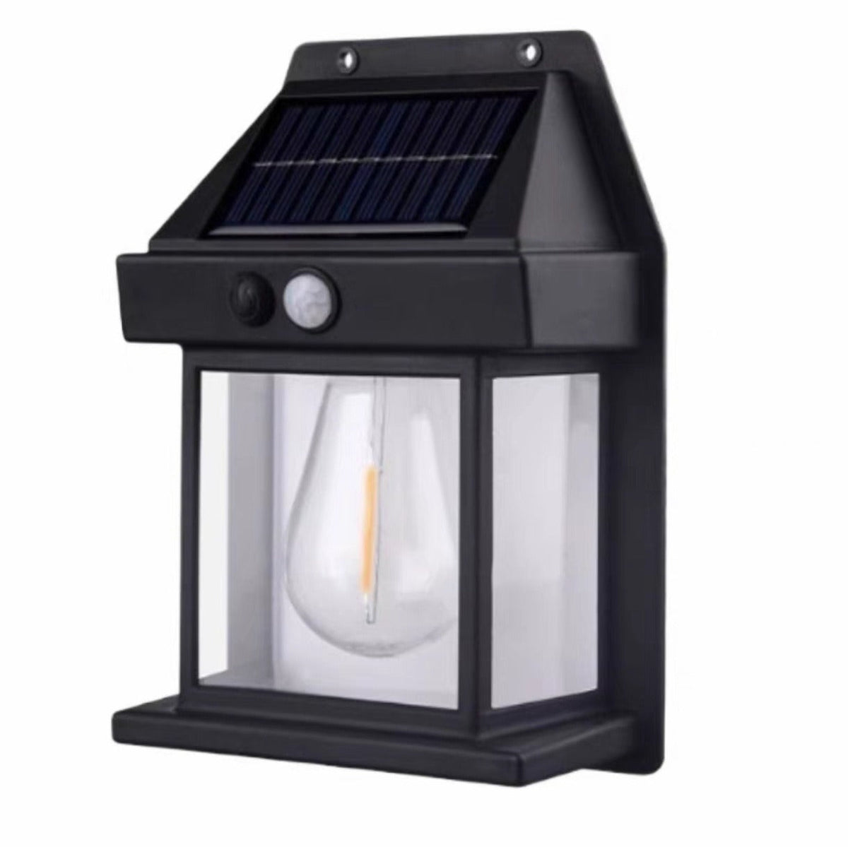 Solar Wall Light with Motion Sensor, Wireless Outdoor