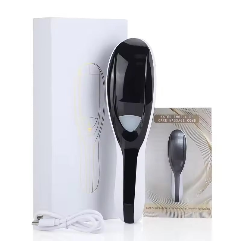 Electric LED Scalp Massage Comb for Thinning Hair Care