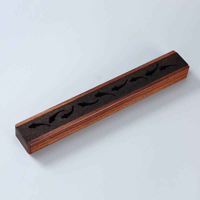 Wood Incense Holder Box for Cleaner, Calmer Rituals
