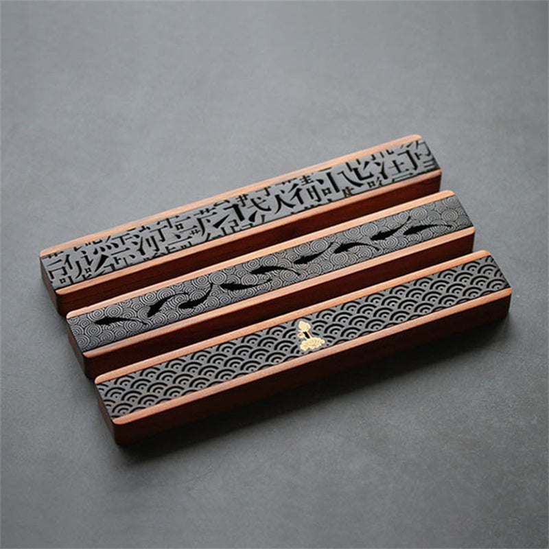 Wood Incense Holder Box for Cleaner, Calmer Rituals
