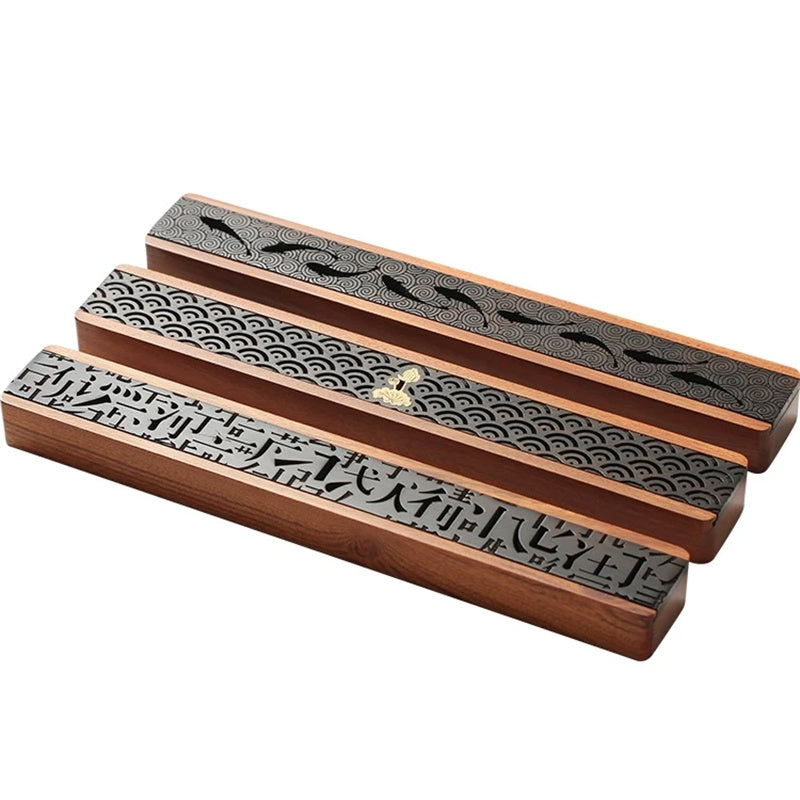 Wood Incense Holder Box for Cleaner, Calmer Rituals