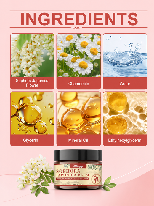 Sophora Japonica Balm — Gentle Herbal Hemorrhoid Relief