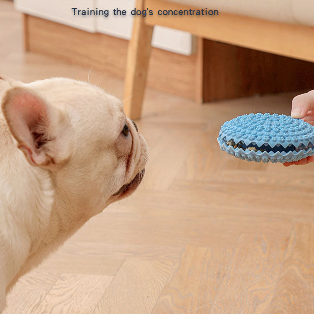 Textured Treat-Dispensing Dog Toy for Focused Play
