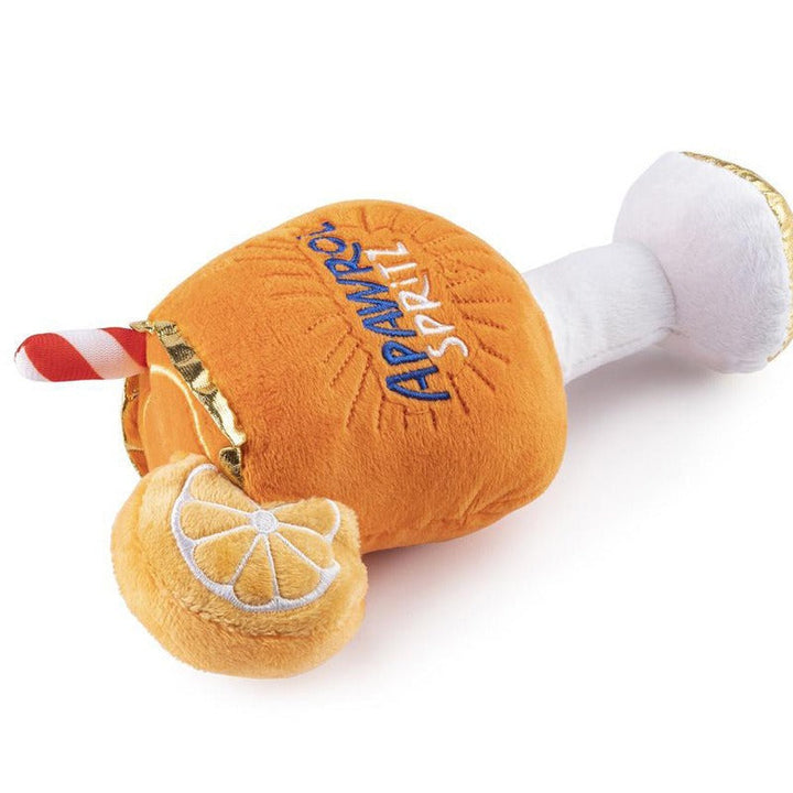 Soundmaking Wine Glass Plush Toy for Engaging Pet Play